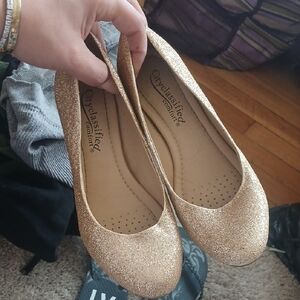 Beautiful Gold Heels